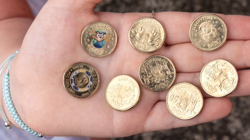 bluey coins
