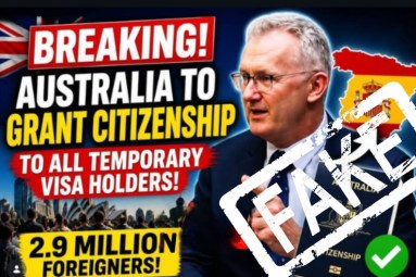 Citizenship fast-track 'pledge' is a social media lie