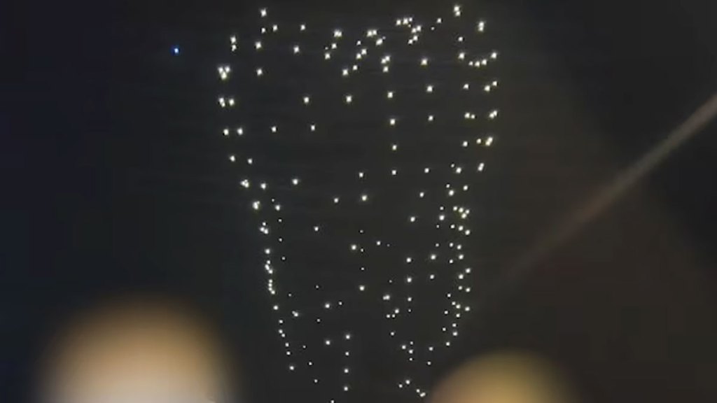 Rudolph drone show
