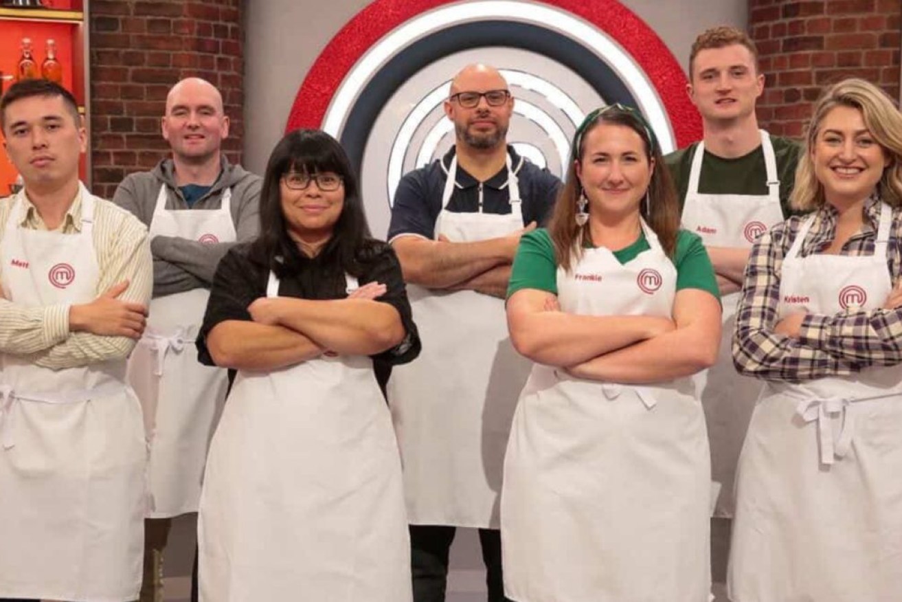 Kristen Dodd (far right) has made it into the top seven of <i>MasterChef UK. Photo: BBC</i>