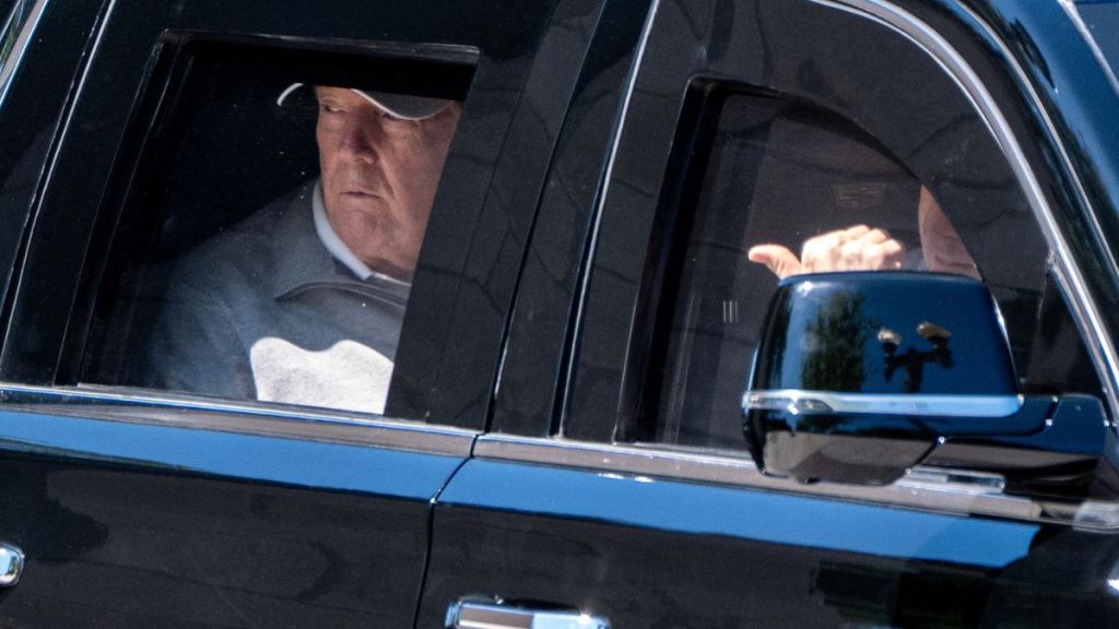 Trump limo