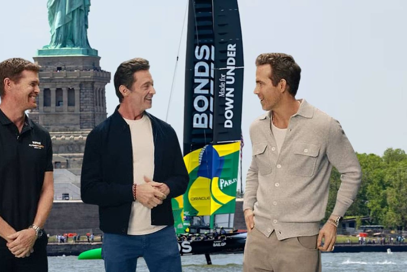 Jackman and Reynolds bought into the Australian team last year.