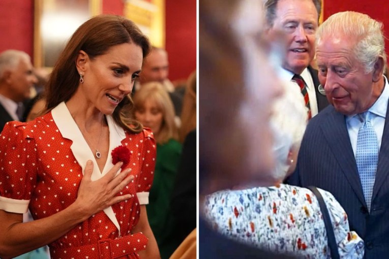 King and Kate unite for poignant cancer event