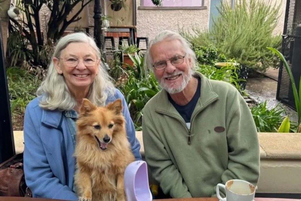 Di and Keith blessing