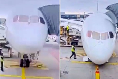 Workers hurt when Boeing 787 nose-gear collapses