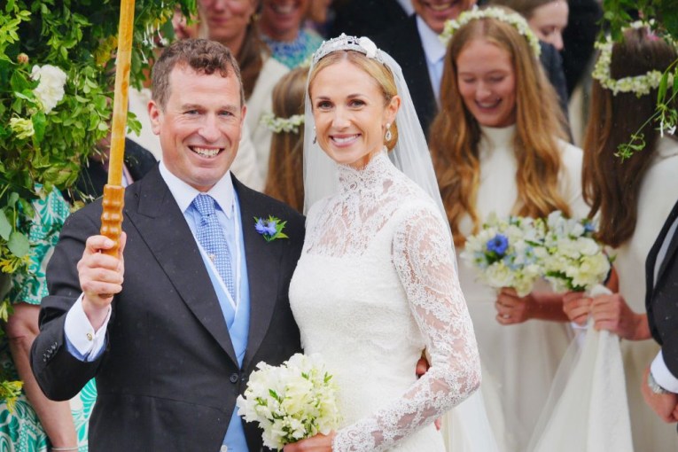Royals gather for wedding of Princess Anne’s son