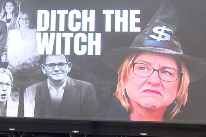 Hanson tells premier to 'suck it up' over advert