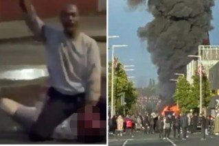 Calls for calm after ‘barbaric’ knife attack on Belfast street