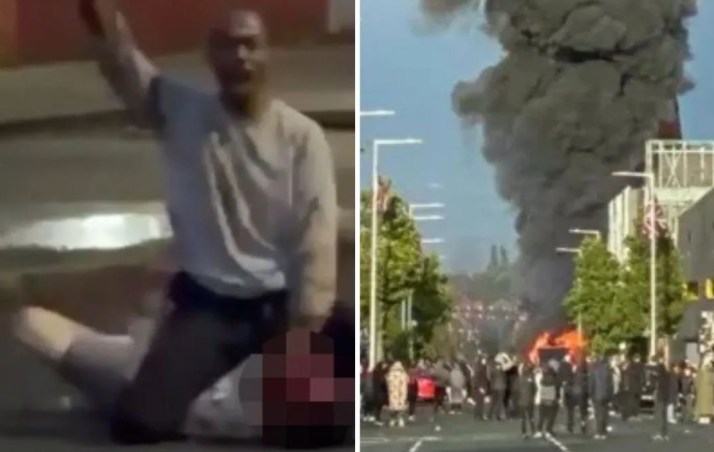 'Barbaric' knife attack sparks unrest in Belfast