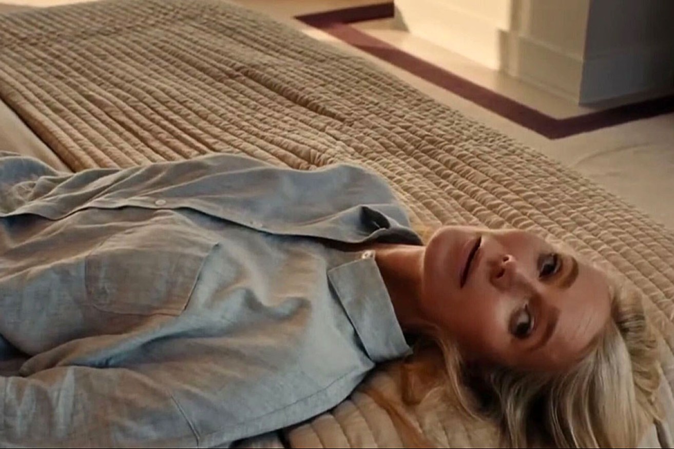 Paltrow features in a campaign promoting high-end apartments in Herzliya.