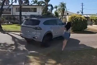 ‘My baby is inside’: Mum’s horror as thieves steal car