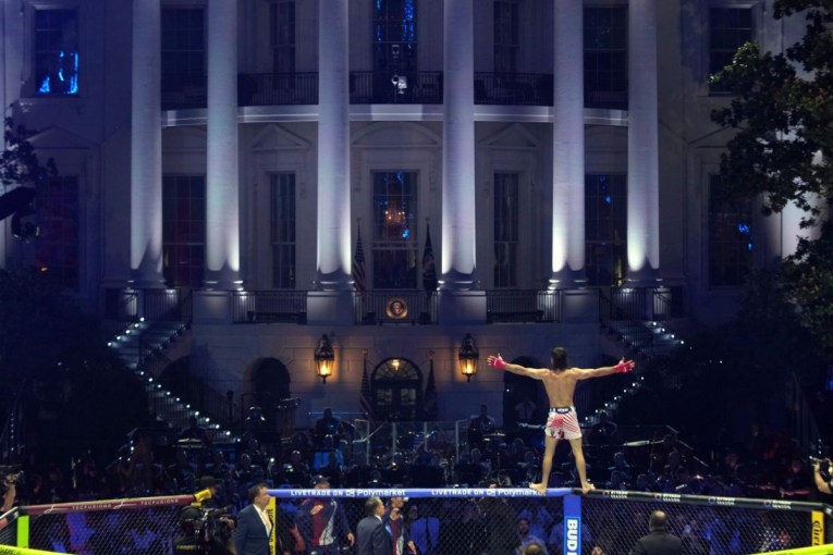 Eight indicted over plot to attack Trump’s UFC show