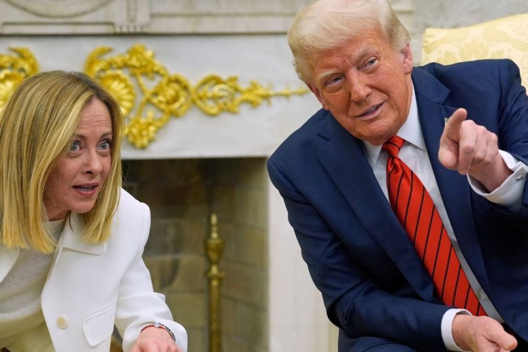 Italy’s PM says Trump ‘totally invented’ photo story