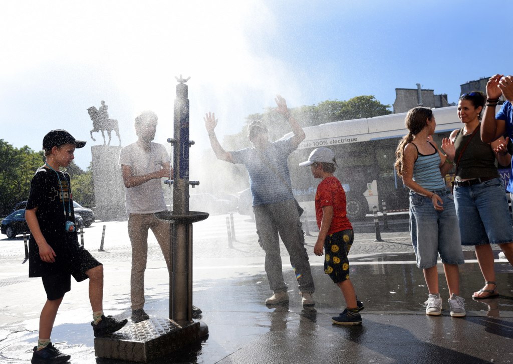 Paris heatwave