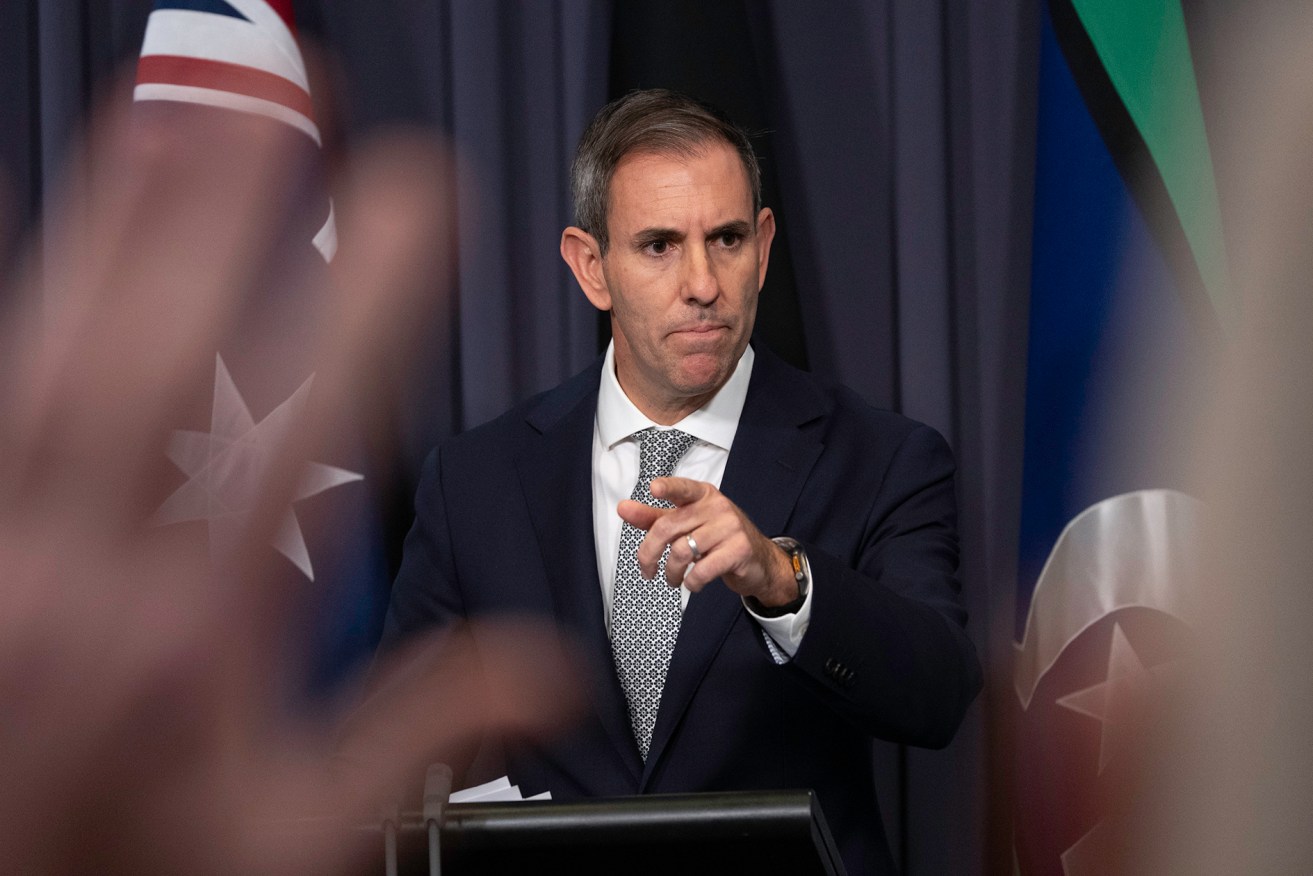 Treasurer Jim Chalmers says negative gearing will continue if a home is acquired from a spouse.