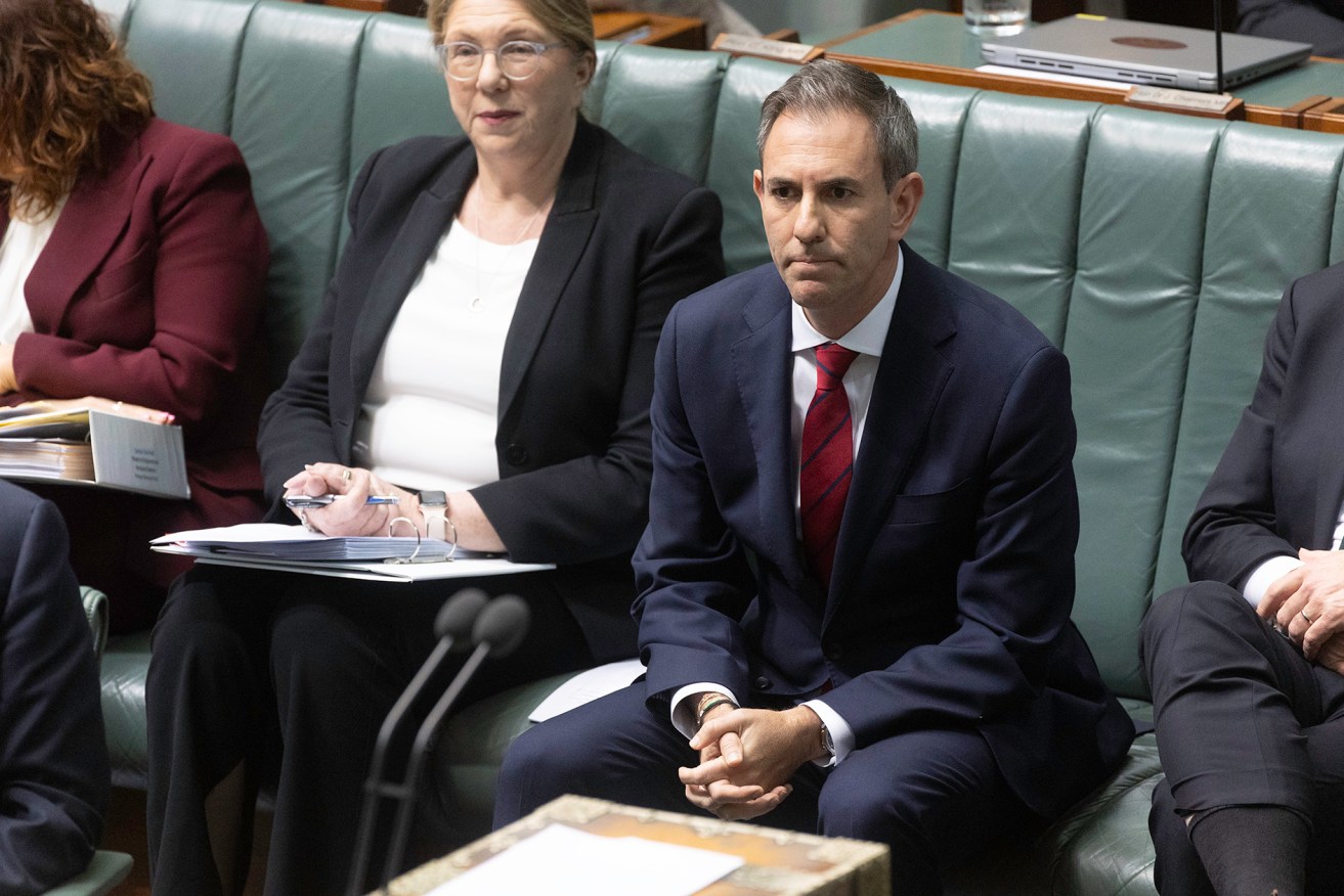 Treasurer Jim Chalmers has secured support to cut NDIS spending after axing an unintended widow tax.