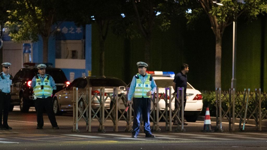 China cops