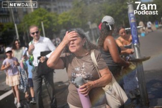 Sarah Wilson from Europe’s road-melting heatwave