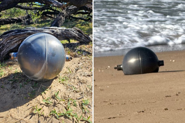 Out of this world: Mystery space orbs found on beach