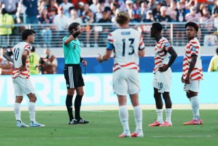 US red card overturned after Trump intervenes