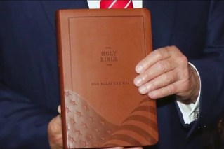Trump accused of ‘exploiting faith' with Bible profits