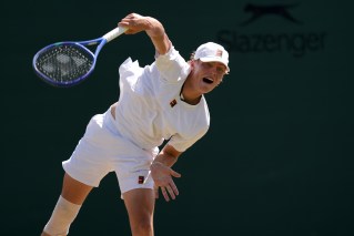 Chip off old block cruises again at Wimbledon