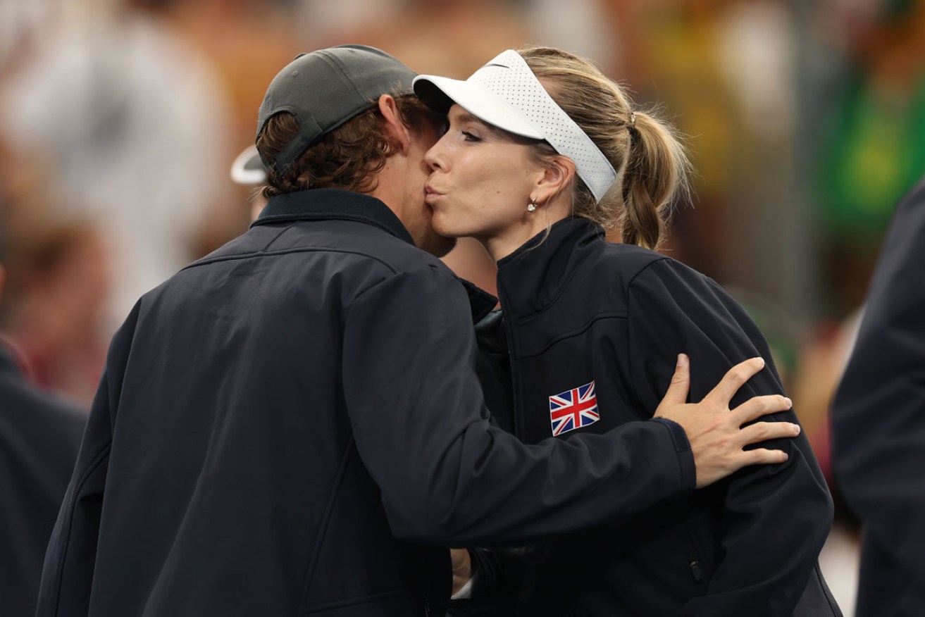 Tennis 'power couple' Alex de Minaur and Katie Boulter wed in a low-key ceremony. <i>Photo: AAP</i>