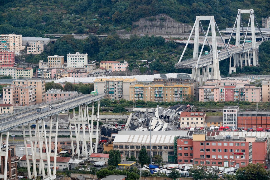Italy bridge collapse sentence