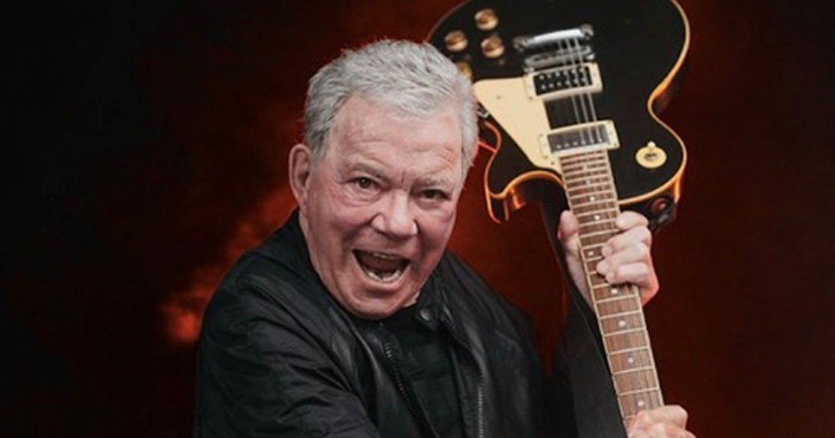 ‘I can’t wait’: William Shatner pumped for heavy metal debut