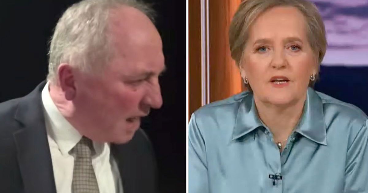 Abc Dog ‘Sit down!’: Joyce yells at dog during tense TV interview