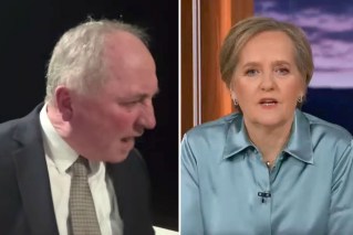 ‘Sit down!’: Joyce yells at dog during tense interview