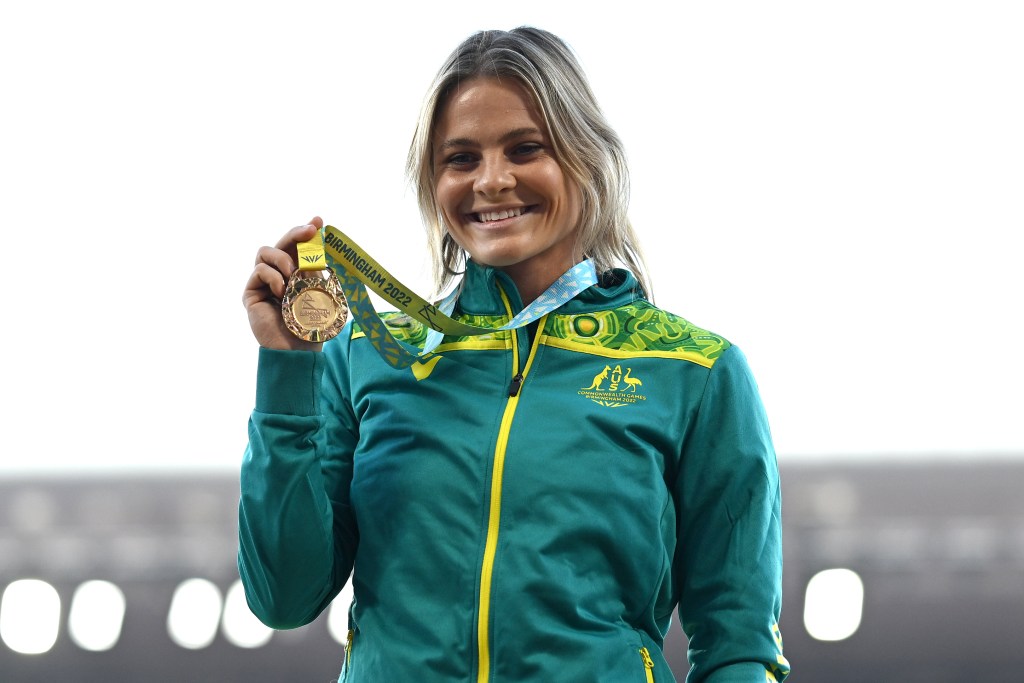 Nina Kennedy Commonwealth Games flag bearer