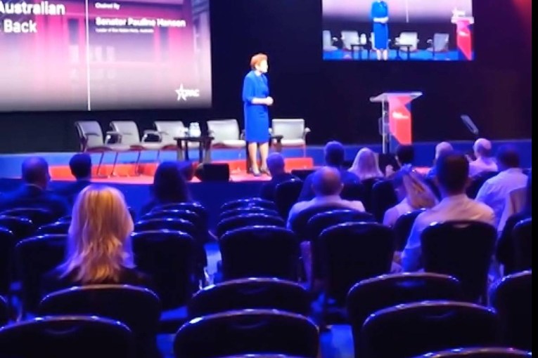 Hanson's half-empty hall: How gen X broke politics