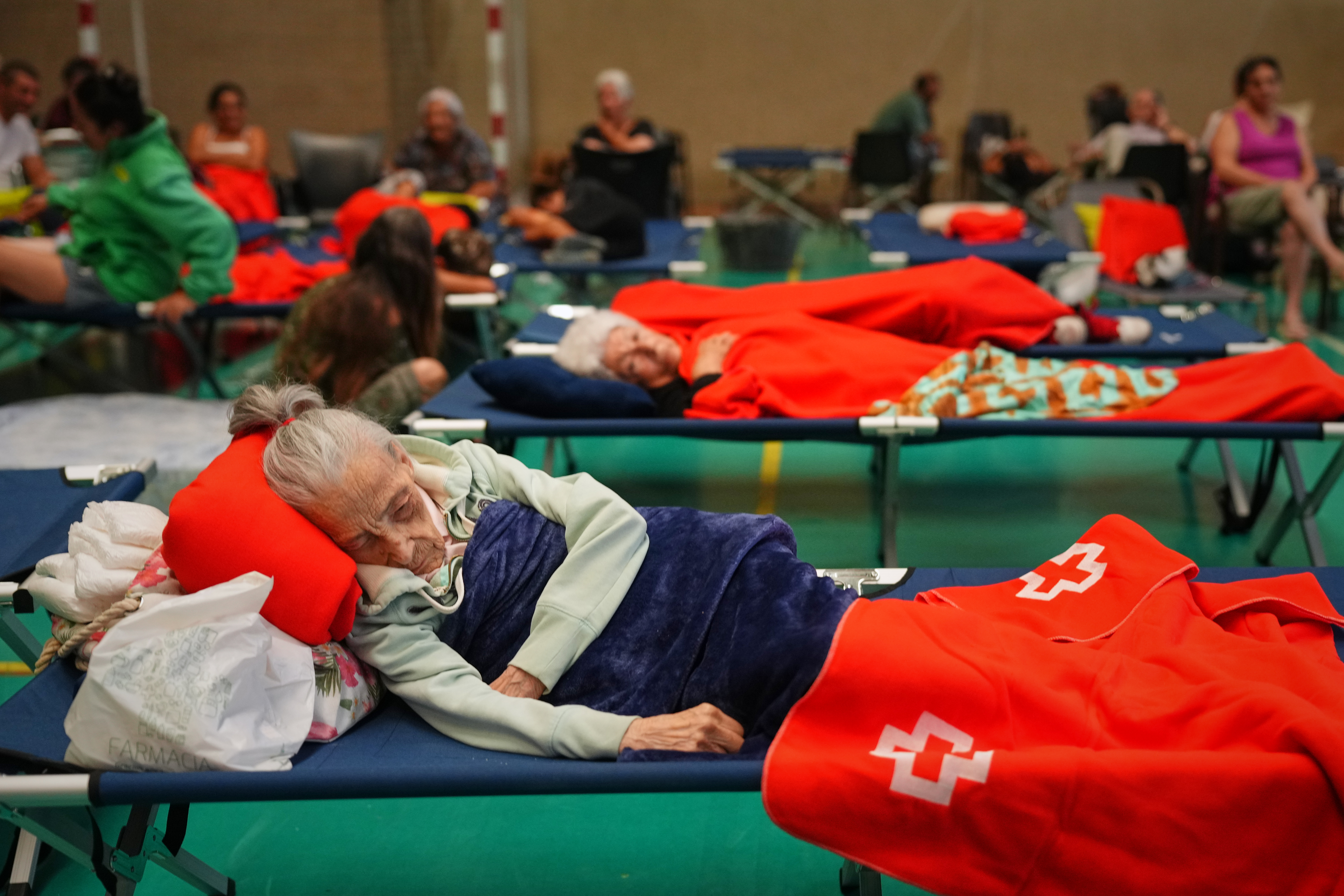 Spain evacuate