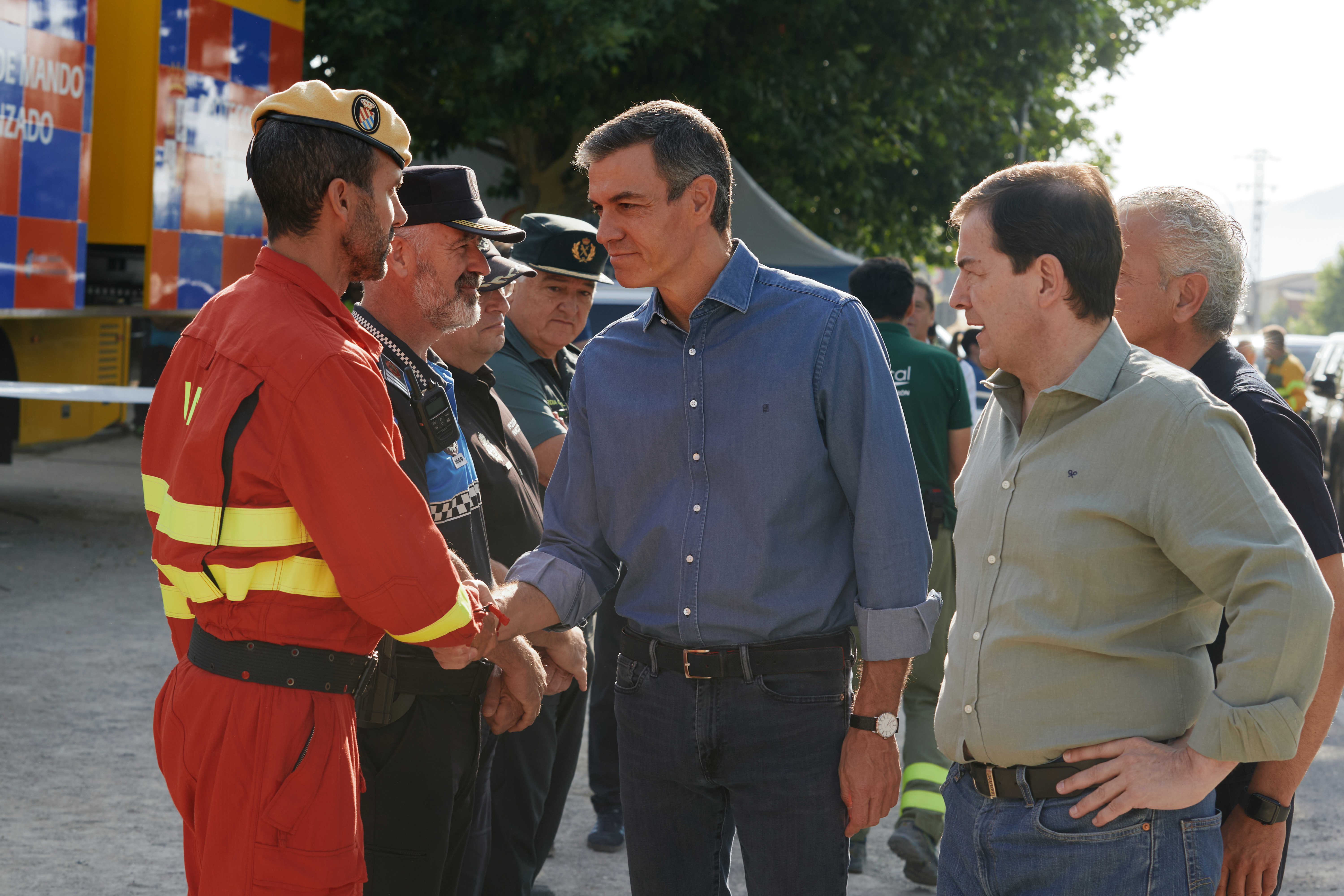 wildfires Spain Sanchez