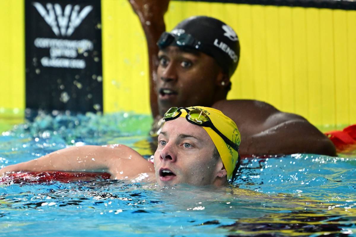 Matthew Temple swimming Commonwealth Games