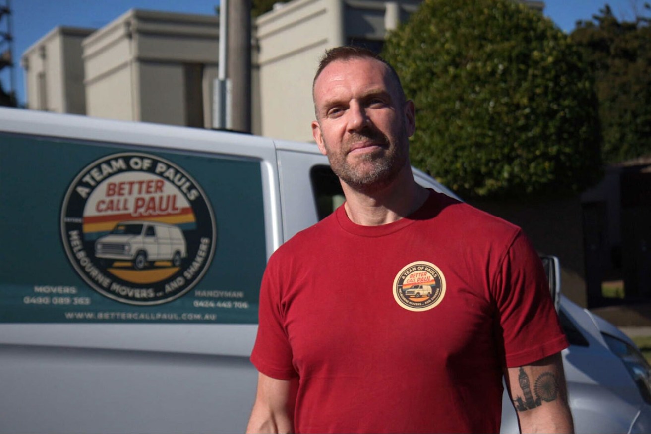 Removalist Paul Lavis has turned his side hustle into a growing business.