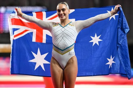 'Absolutely wild': Gymnasts top off golden Games