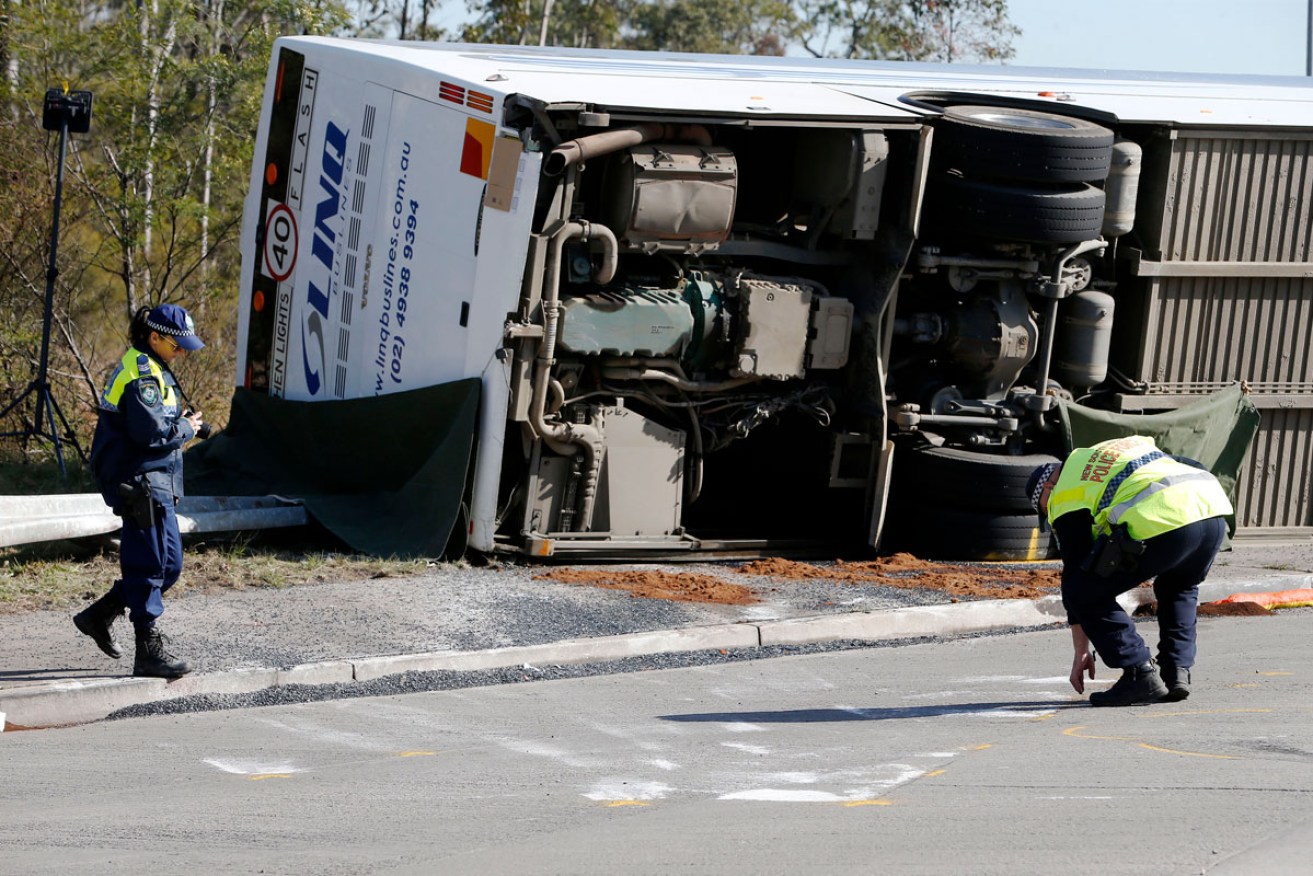 Ten wedding guests were killed in the bus accident. <i>Photo: AAP</i>