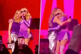 Minogue joins Madonna for surprise live duet