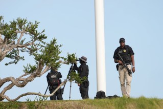Armed man arrested near Trump's golf course