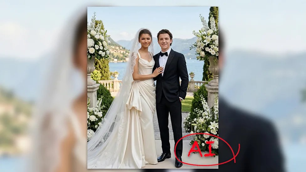 AI Zendaya wedding