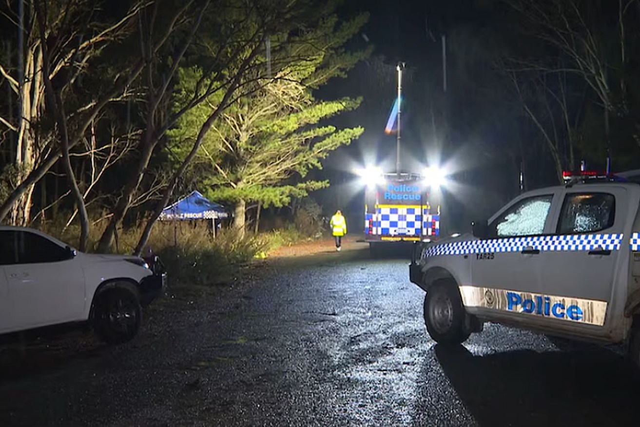 Police say the suitcase was found by two men on a weekend drive. <i>Photo: ABC News</i>