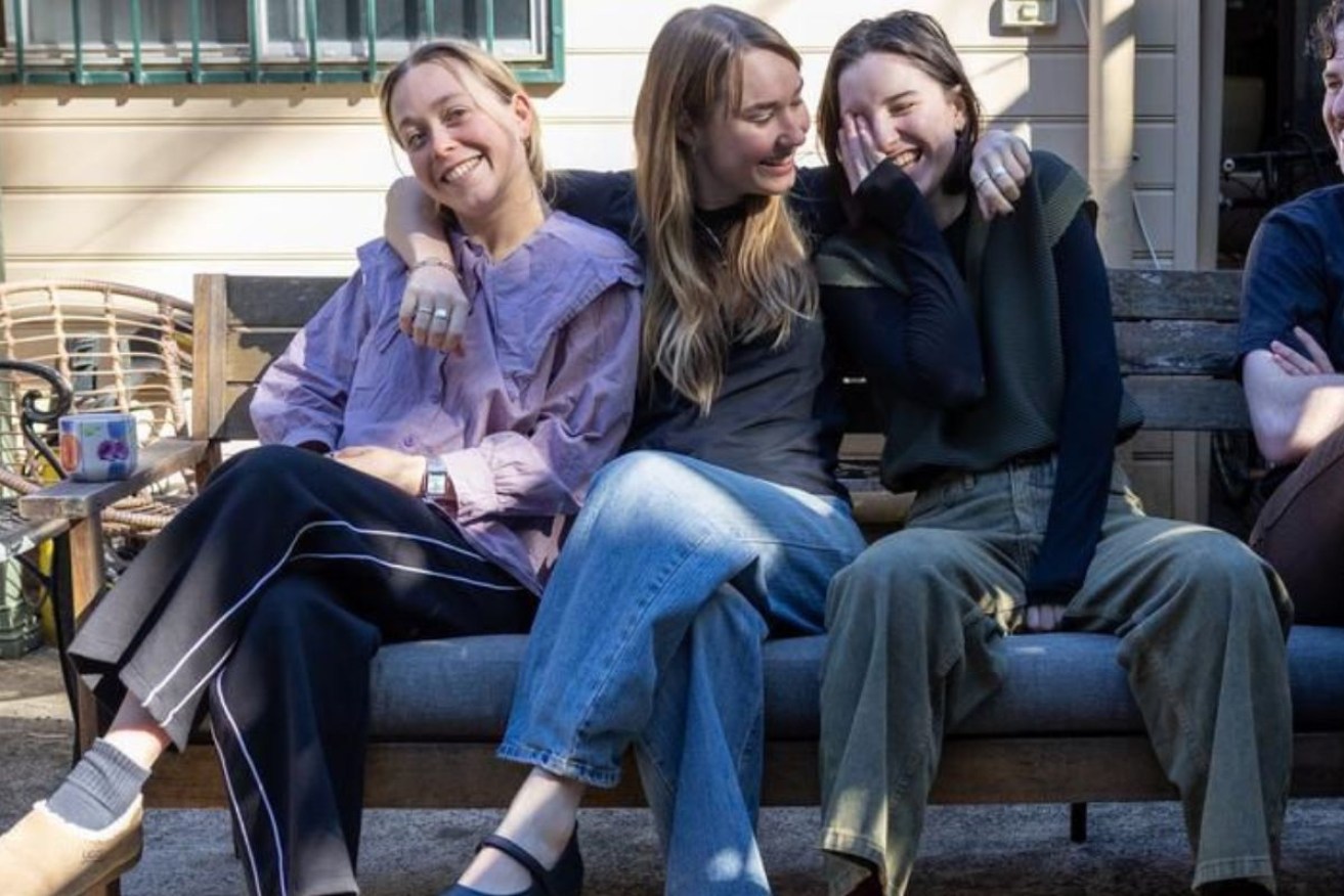 The census is a social event for housemates Sam Holt, Jem Newlyn and Lara Wood.