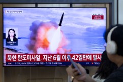 North Korea fires ballistic missile ahead of US drills