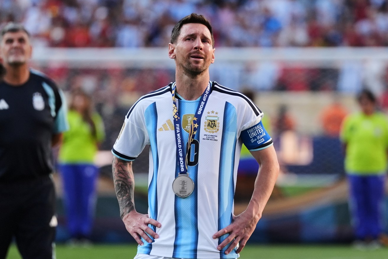 Lionel Messi has made an emotional post about his soccer future following the death of his father.