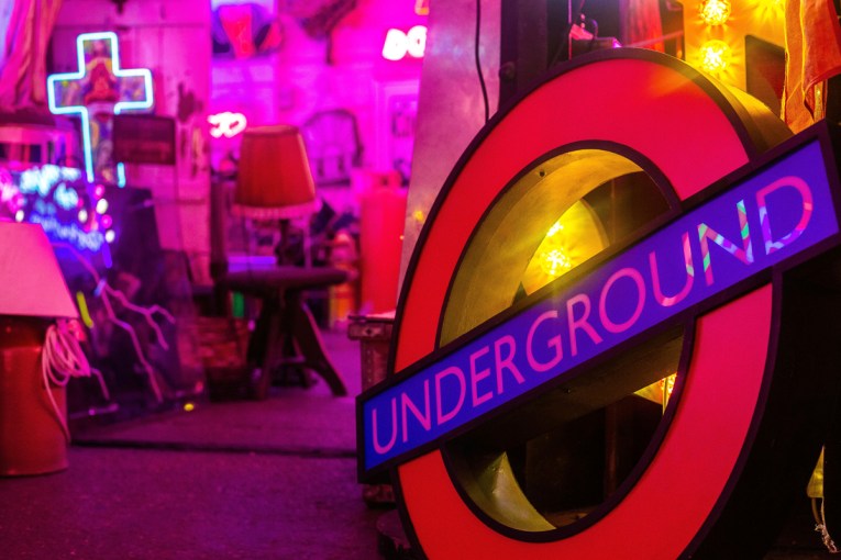 From neon gallery to plague pit: Odd London sights