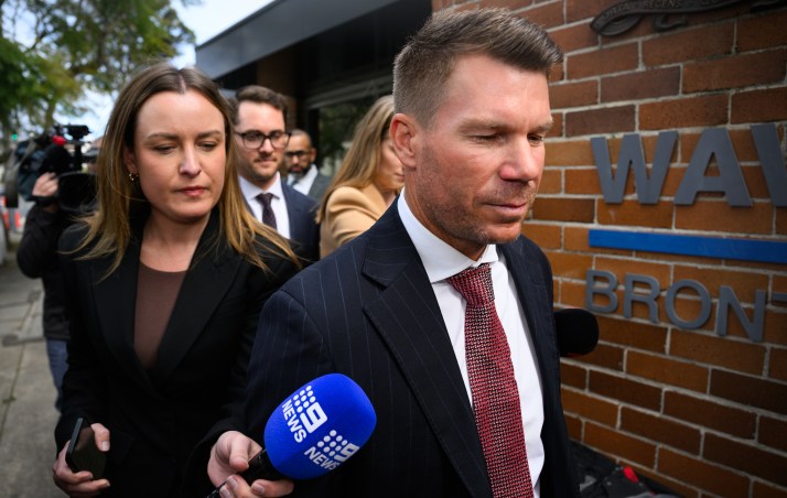 David Warner learns fate for drink-driving