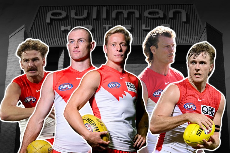 Banned Swans players say they’re ‘deeply sorry’