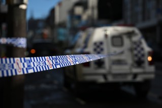 Boy attacked, mother stabbed outside police station